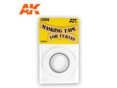 Masking Tape For Curves 3 Mm. 18 Meters Long. - image 2