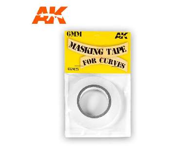 Masking Tape For Curves 6 Mm. 18 Meters Long. - image 2