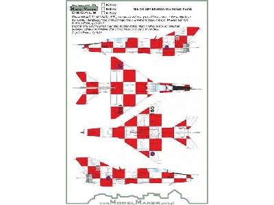 Mig-21umd Croatian 165 Display Plane - image 1