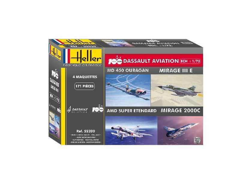 100 Years Dassault Aviation - 4 Models - image 1 100 Years Dassault Aviation - 4 Models - image 1