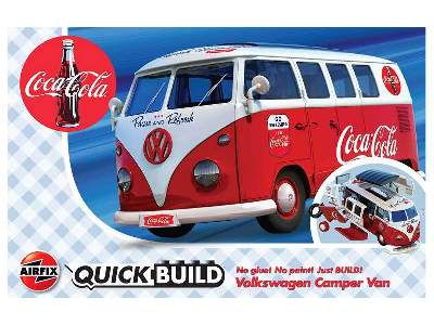 QUICKBUILD Coca-Cola® VW Camper Van - image 1