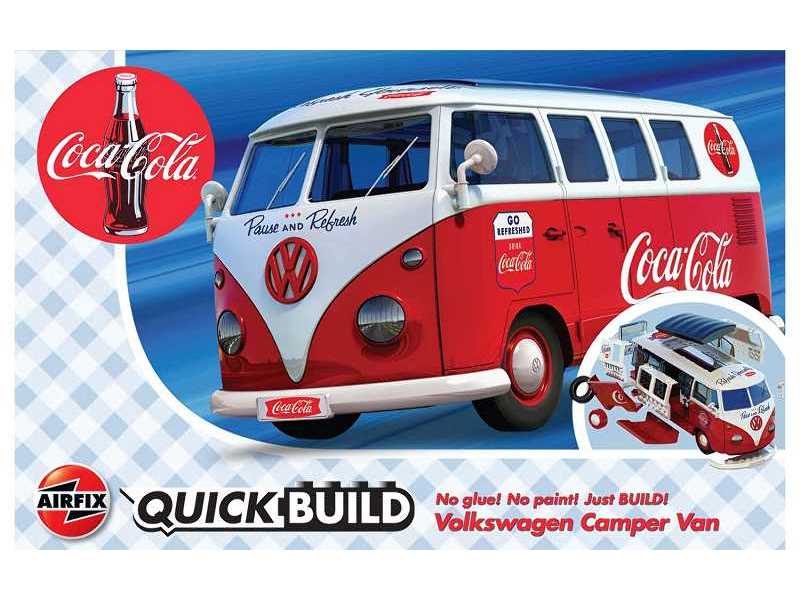 QUICKBUILD Coca-Cola® VW Camper Van - image 1