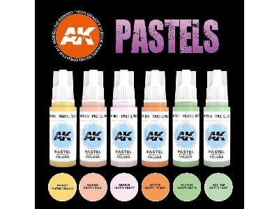 AK 11607 Pastels Colors Set - image 1