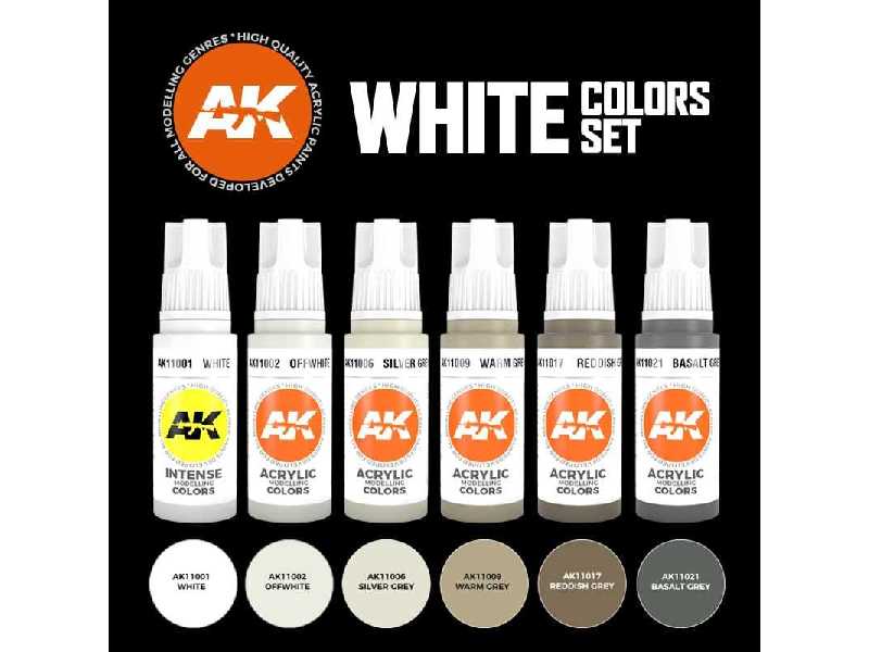AK 11609 White Colors Set - image 1