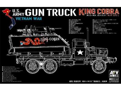 US Army Vietnam war Gun Truck "King COBRA" M113 + M54 - image 1