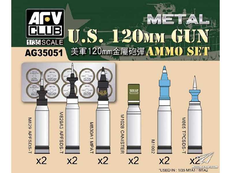 US 120mm AMMO SET - image 1 US 120mm AMMO SET - image 1