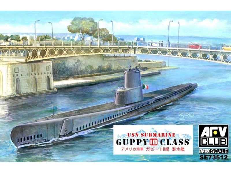 USN Submarine Guppy 1B Class Italian Navy SS Leonardo Da Vinci - image 1