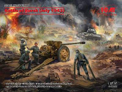 Battle of Kursk - July 1943 - T-34-76, Pak 36(r ) with Crew - image 1