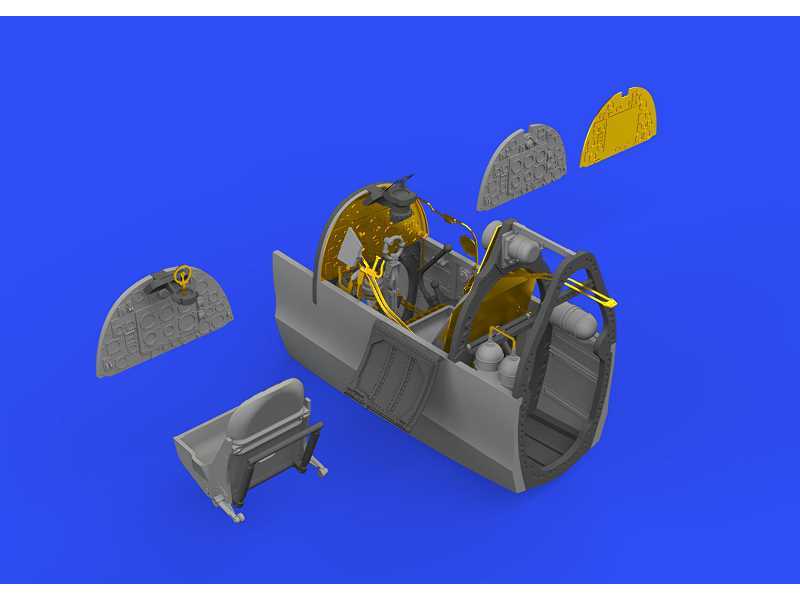 Spitfire Mk. I cockpit 1/48 - Eduard - image 1