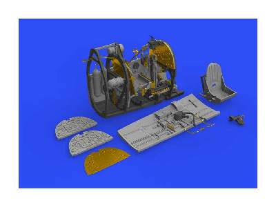 Spitfire Mk. I cockpit 1/48 - Eduard - image 9