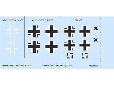 Fw 190A-6 national insignia 1/48 - image 1