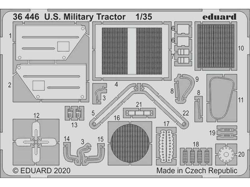 U. S. Millitary Tractor 1/35 - image 1
