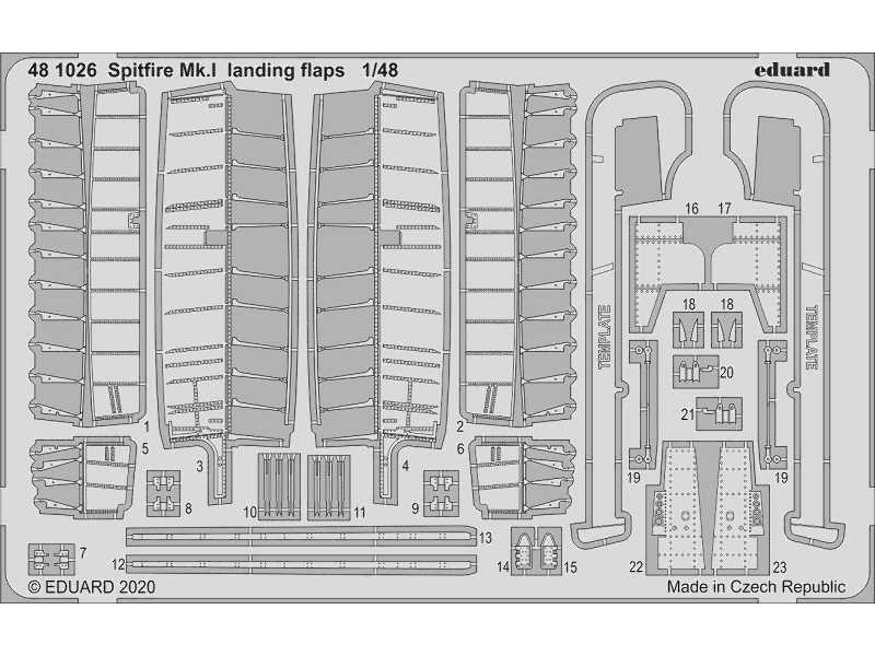 Spitfire Mk. I landing flaps 1/48 - image 1