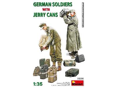 German Soldiers With Jerry Cans - image 1