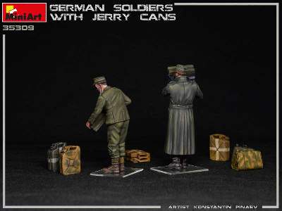 German Soldiers With Jerry Cans - image 9
