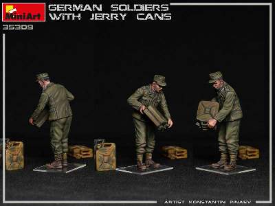 German Soldiers With Jerry Cans - image 10