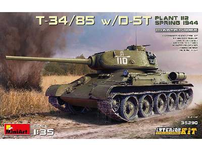 T-34/85 W/d-5t. Plant 112. Spring 1944. Interior Kit - image 1