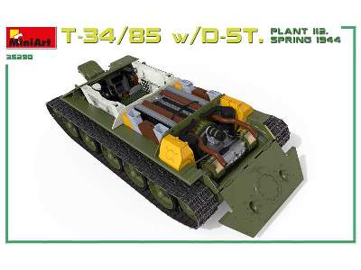 T-34/85 W/d-5t. Plant 112. Spring 1944. Interior Kit - image 41