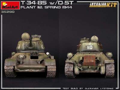 T-34/85 W/d-5t. Plant 112. Spring 1944. Interior Kit - image 50