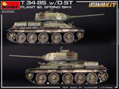 T-34/85 W/d-5t. Plant 112. Spring 1944. Interior Kit - image 51