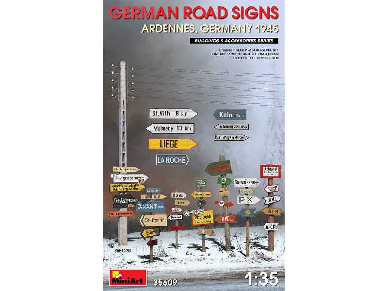 German Road Signs (Ardennes, Germany 1945) - image 1