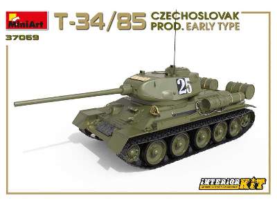 T-34/85 Czechoslovak Prod. Early Type. Interior Kit - image 2