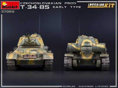 T-34/85 Czechoslovak Prod. Early Type. Interior Kit - image 44