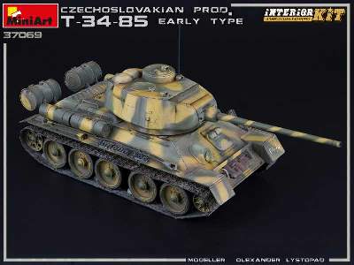 T-34/85 Czechoslovak Prod. Early Type. Interior Kit - image 50