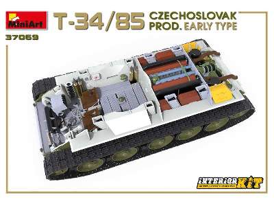 T-34/85 Czechoslovak Prod. Early Type. Interior Kit - image 60