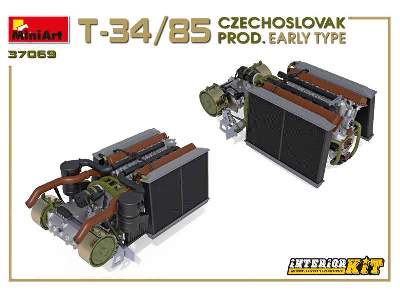 T-34/85 Czechoslovak Prod. Early Type. Interior Kit - image 61