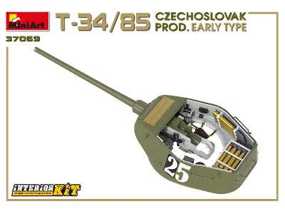 T-34/85 Czechoslovak Prod. Early Type. Interior Kit - image 66