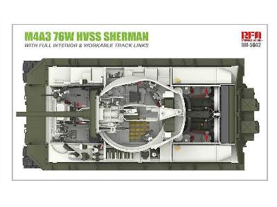 M4A3E8 Sherman w/Full Interior & Workable Track Links - image 7