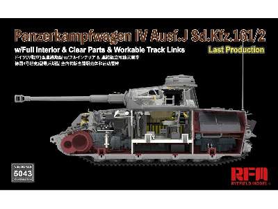 Panzerkampfwagen IV Ausf.J Sd.Kfz.161/2 w/full interior  - image 3