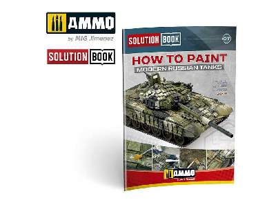 Solution Book How To Paint Modern Russian Tanks (Multilingual) - image 1