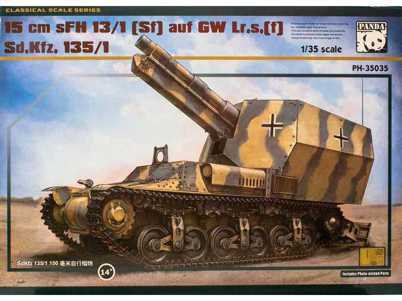 15cm sFH 13/1(Sf) auf GW Lr.s(f) Sd.Kfz.135/1  - image 1