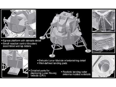 Apollo 17 The Last J-Mission - CSM + LM + Lunar Rover - image 6