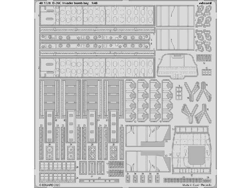 B-26C Invader bomb bay 1/48 - image 1