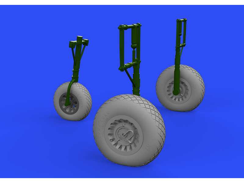 A-26 Invader wheels 1/32 - Hobby Boss - image 1 A-26 Invader wheels 1/32 - Hobby Boss - image 1