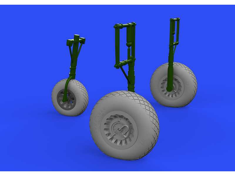 A-26 Invader wheels 1/32 - Hobby Boss - image 1