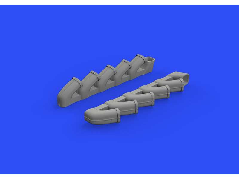 Il-2 exhaust stacks 1/48 - Tamiya - image 1