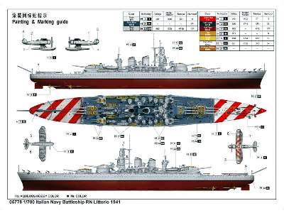 Italian Navy Battleship RN Littorio 1941 - image 2