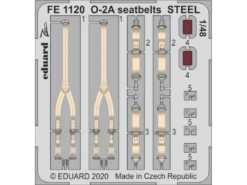 O-2A seatbelts STEEL 1/48 - image 1