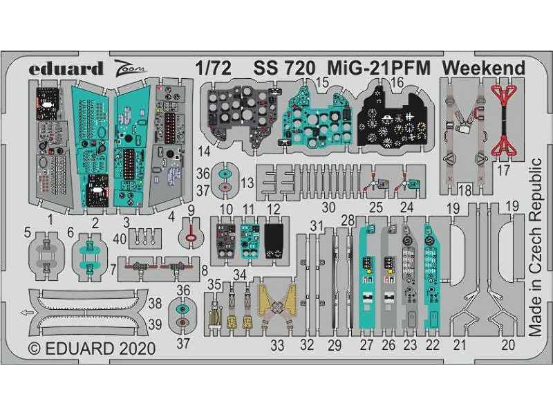 MiG-21PFM Weekend 1/72 - image 1