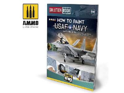 How To Paint USAF Navy Grey Fighters Solution Book - image 1
