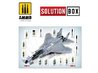 How To Paint USAF Navy Grey Fighters Solution Book - image 7