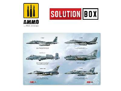 How To Paint USAF Navy Grey Fighters Solution Book - image 8