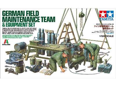 German Field Maintenance Team & Equipment Set - image 2