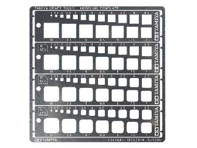 Modeling Template (Square, 1-10mm) - image 1