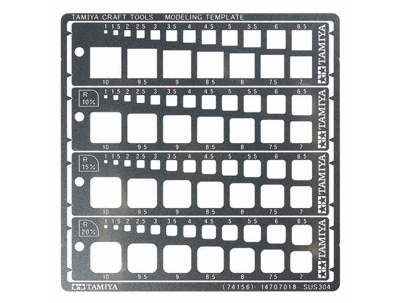 Modeling Template (Square, 1-10mm) - image 1