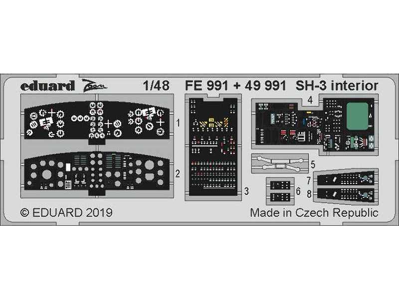 SH-3 interior 1/48 - image 1